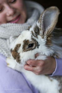 Экскурсия о кроликах на ферме Белая Русь